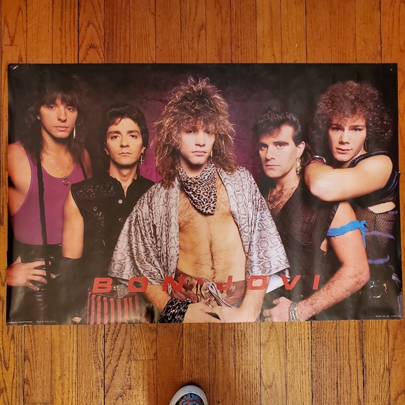 Original Bon Jovi, Richie Sambora, Alec John Such, Tico, Bon Jovi Poster - Picture 2 of 9